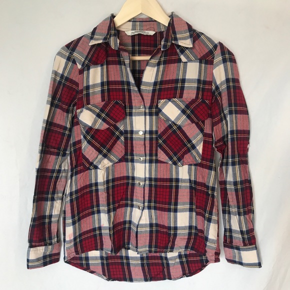 flannel zara